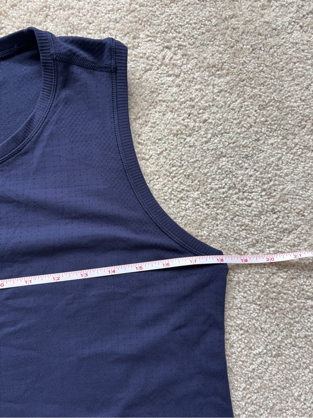 Athleta Navy Women's Athletic In Motion Tank - Picture 4 of 5